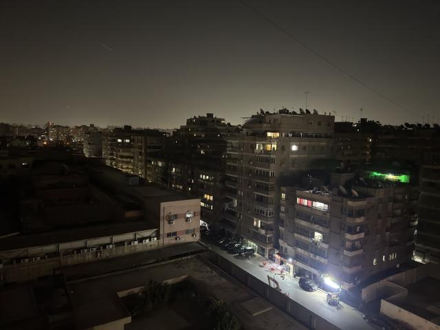 (260803) -- CAIRO, Aug. 3, 2026 (Xinhua) -- This photo taken on Aug. 3, 2026 shows a street of Cairo, Egypt. A magnitude 5.6 earthquake struck northeast of Sharm el-Sheikh early Monday, and noticeable tremors were felt in the Egyptian capital. (Xinhua/Ahmed Gomaa)