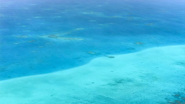 (260816) -- SOUTH CHINA SEA, Aug. 16, 2026 (Xinhua) -- An aerial drone photo taken on Aug. 12, 2026 shows the shoals in the territorial waters of China's Huangyan Dao in the South China Sea. Huangyan Dao, located in China's Zhongsha Qundao, features a unique coral reef ecosystem and special geological structures. It is home to numerous rare and endangered species, making it an area of high biodiversity and species rarity.
   Huangyan Dao is China's inherent territory. In September 2025, China formally approved to establish the Huangyan Dao National Nature Reserve.
   The China Coast Guard has carried out regular patrols and law enforcement to safeguard China's territorial sovereignty, maritime rights and interests, and ecological environment in the waters of the reserve. (Xinhua/Wang Peng)