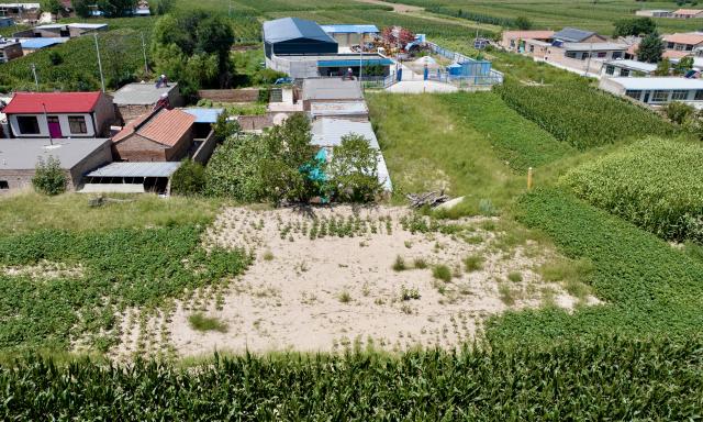 (260827) -- YINCHUAN, Aug. 27, 2026 (Xinhua) -- A drone photo shows an archaeological excavation site in Shanjiabu Village of Guyuan City, northwest China's Ningxia Hui Autonomous Region, Aug. 5, 2026.
  TO GO WITH "Feature: Modern tech gives voice to Chinese wine over 2,000 years old" (Xinhua/Yang Zhisen)