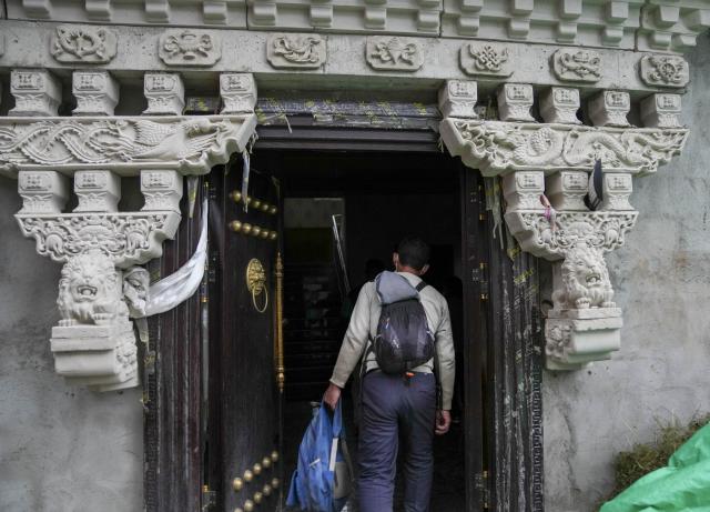 (260827) -- XIGAZE, Aug. 27, 2026 (Xinhua) -- An evacuee from Labi Village is resettled at a hostel in Jifu Village of Gyirong County in Xigaze, southwest China's Xizang Autonomous Region, Aug. 27, 2026. Residents affected by a mudslide in Gyirong County, southwest China's Xizang Autonomous Region, have been resettled, and all stranded tourists have been transferred, local authorities said Thursday.
   A total of 499 villagers and construction workers have all been properly accommodated. Meanwhile, 555 affected tourists were evacuated and transferred under the coordination of cultural and tourism authorities. No tourists remain stranded.
   Civil aviation authorities have also joined the rescue efforts. As of 3 p.m. Thursday, civil aviation services had transported 324 rescue personnel and delivered 24 tonnes of rescue equipment, daily necessities and medical supplies to the disaster-hit area, providing support for emergency response and the relocation of affected residents.
   The mudslide struck Gyirong Port in Gyirong County, Xizang, on Wednesday morning. As of 8 a.m. on Thursday, three people had been killed, 558 others remained missing, while two local villagers had been rescued. (Xinhua/Jigme Dorje)