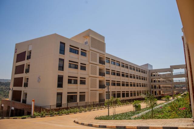 (260829) -- KIGALI, Aug. 29, 2026 (Xinhua) -- This photo taken on Aug. 28, 2026 shows the Masaka Hospital in Kigali, Rwanda.
  TO GO WITH "China hands over major hospital project to Rwanda" (Photo by Cyril Ndegeya/Xinhua)