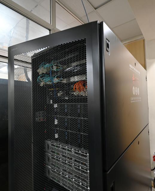 (260904) -- ISLAMABAD, Sept. 4, 2026 (Xinhua) -- MAZU, China's homegrown AI-powered meteorological early warning system, is seen at the Pakistan Meteorological Department (PMD) in Islamabad, Pakistan, on Aug. 17, 2026. TO GO WITH "Asia-Pacific Community: China's meteorological early warning system helps Pakistan protect lives, livelihoods from extreme weather" (Xinhua/Ahmad Kamal)