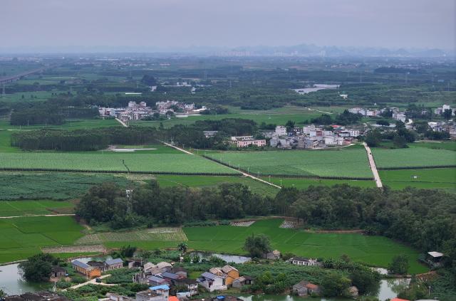 (260906) -- NANNING, Sept. 6, 2026 (Xinhua) -- An aerial drone photo taken on Sept. 6, 2026 shows a view of the countryside in Gula Town of Nanning, south China's Guangxi Zhuang Autonomous Region. (Xinhua/Huang Xiaobang)