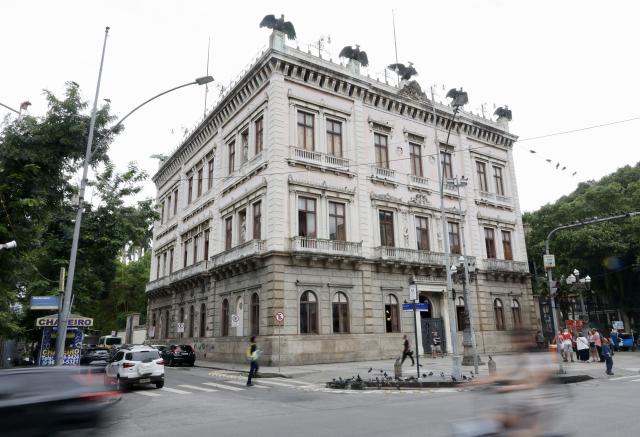 (260913) -- RIO DE JANEIRO, Sept. 13, 2026 (Xinhua) -- This photo taken on Sept. 12, 2026 shows an exterior view of the Museum of the Republic in Rio de Janeiro, Brazil. The Museum of the Republic is housed in Catete Palace in Rio de Janeiro, which served as Brazil's presidential palace from 1897 to 1960. (Xinhua/Jin Haoyuan)