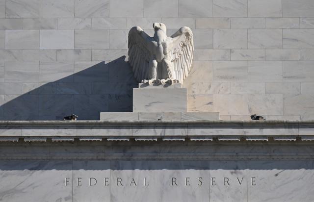 (260916) -- WASHINGTON, Sept. 16, 2026 (Xinhua) -- Flash: U.S. Fed announces 1st interest rate hike since July 2023 as inflation stays sticky This photo taken on Sept. 16, 2026 shows the U.S. Federal Reserve building in Washington, D.C., the United States. (Xinhua/Li Rui)