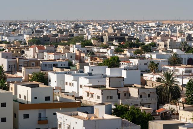 (260923) -- NOUAKCHOTT, Sept. 23, 2026 (Xinhua) -- This photo taken on Sept. 14, 2026 shows a view of Nouakchott, capital of Mauritania. (Xinhua/Xie Jianfei)
