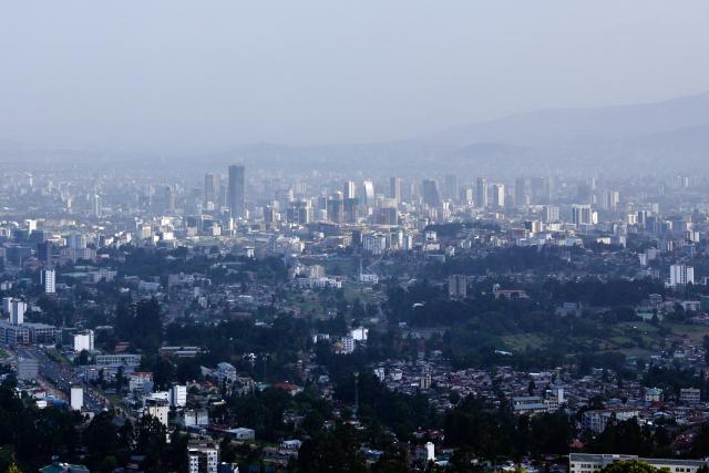 (261002) -- ADDIS ABABA, Oct. 2, 2026 (Xinhua) -- This photo taken on May 20, 2026 shows a city view of Addis Ababa, Ethiopia. The African Union (AU) has called on Ethiopia, Eritrea and Egypt to exercise "maximum restraint," urging the three countries to de-escalate the situation amid mounting regional diplomatic tensions.
   TO GO WITH "Roundup: AU urges Ethiopia, Eritrea, Egypt to de-escalate tensions amid diplomatic rift" (Xinhua/Geng Xinning)
