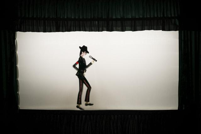(261006) -- SHANGHAI, Oct. 6, 2026 (Xinhua) -- A shadow puppet show is staged by a puppet troupe from northwest China's Shaanxi at the opening ceremony of the 10th "Golden Magnolia" Shanghai International Puppet Art Week in east China's Shanghai, Oct. 5, 2026. The art week, themed "See the World, See You and Me, Enjoy the Future," opened here on Monday. (Xinhua/Wang Xiang)