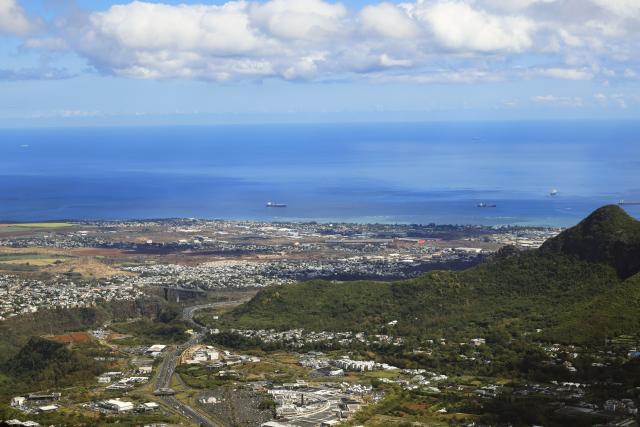 (261006) -- PORT LOUIS, Oct. 6, 2026 (Xinhua) -- This photo taken on Oct. 2, 2026 shows the cityscape of Port Louis, Mauritius. (Xinhua/Chen Wei)