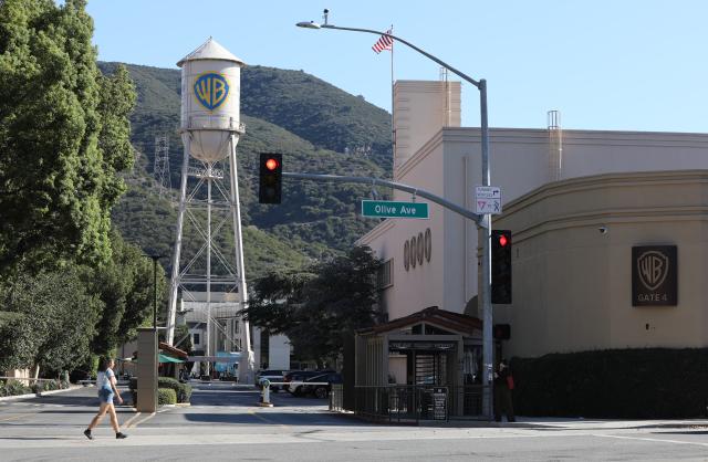 (261007) -- LOS ANGELES, Oct. 7, 2026 (Xinhua) -- This photo taken on Oct. 6, 2026 shows a view at Warner Bros. studio in Burbank, Los Angeles County, California, the United States. Paramount Skydance completed its takeover of Warner Bros. Discovery on Tuesday, creating a sprawling company called Skydance that brings two century-old Hollywood studios, two global streaming services and two major U.S. news organizations under one corporate roof. (Photo by Zeng Hui/Xinhua)