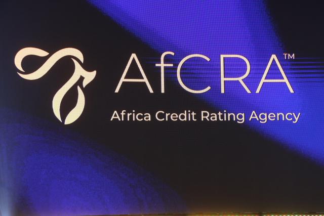 (261008) -- PORT LOUIS, Oct. 8, 2026 (Xinhua) -- This photo taken on Oct. 7, 2026 shows the logo of the Africa Credit Rating Agency (AfCRA), an African Union (AU)-mandated institution, in Balaclava, Mauritius. Headquartered in Port Louis, the capital of Mauritius, AfCRA aims to strengthen how international financial markets assess and understand African sovereigns, sub-sovereigns, and businesses by improving data, expertise and context on African credit risk, helping enhance Africa's voice in global financial governance. (Photo by Ally Soobye/Xinhua)