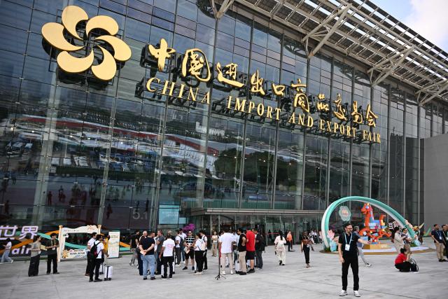 (261015) -- GUANGZHOU, Oct. 15, 2026 (Xinhua) -- This photo taken on Oct. 15, 2026 shows the venue of the Canton Fair in Guangzhou, south China's Guangdong Province. The 140th edition of the China Import and Export Fair, also known as the Canton Fair, opened to visitors in Guangzhou, capital of south China's Guangdong Province on Thursday, with more than 30,000 exhibiting companies and about 340,000 overseas buyers expected to attend.
The 140th Canton Fair runs in three phases in Guangzhou from Oct. 15 to Nov. 4.
Over the past 70 years, the Canton Fair has grown into China's largest and longest-running international trade event, with the most complete product range, the largest number of buyers and the highest transaction volume. (Xinhua/Deng Hua)