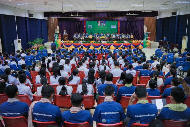 (261016) -- RATANAKIRI, Oct. 16, 2026 (Xinhua) -- A World Food Day celebration event is held in Ratanakiri province, Cambodia, Oct. 16, 2026.
  TO GO WITH "Cambodia marks World Food Day 2026 with focus on agriculture innovation" (Food and Agriculture Organization of the United Nations/Handout via Xinhua)
