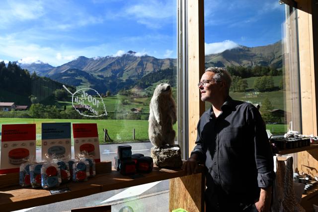 (261030) -- FRUTIGEN, Oct. 30, 2026 (Xinhua) -- This photo taken on Oct. 14, 2026 shows Silvan Schmid, CEO of Puralpina, in Frutigen, Switzerland. The ninth China International Import Expo (CIIE) is scheduled to take place in Shanghai from Nov. 5 to 10, 2026. Puralpina, a Swiss family business based in Frutigen in the Bernese Oberland, will exhibit at the expo for the second time, with twice as many product varieties as last year. (Xinhua/Lian Yi)