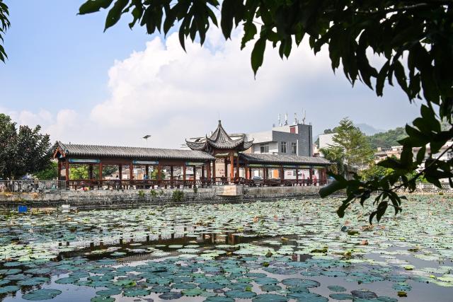 (261030) -- XINGYE, Oct. 30, 2026 (Xinhua) -- Villagers enjoy leisure time at a park in Kuilian Village of Xingye County, Yulin City, south China's Guangxi Zhuang Autonomous Region, Oct. 30, 2026. Since the beginning of this year, Xingye County has been implementing a "six improvements" program in villages, focusing on the practical improvements in manufacturing, agricultural industry, green space, road access, water facilities, and streetlights. These measures are creating fresh momentum for rural revitalization. (Xinhua/Cao Yiming)